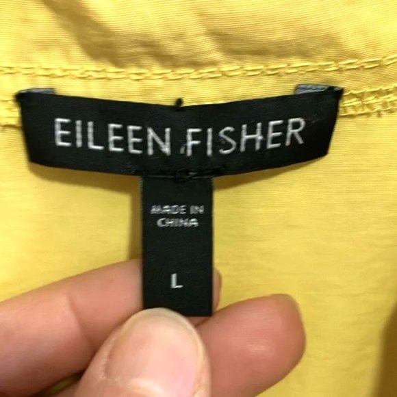 Eileen Fisher Jacket Coat Wind Breaker-Size Large - Picture 4 of 5